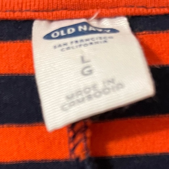 Old Navy striped dress size large - Picture 2 of 2